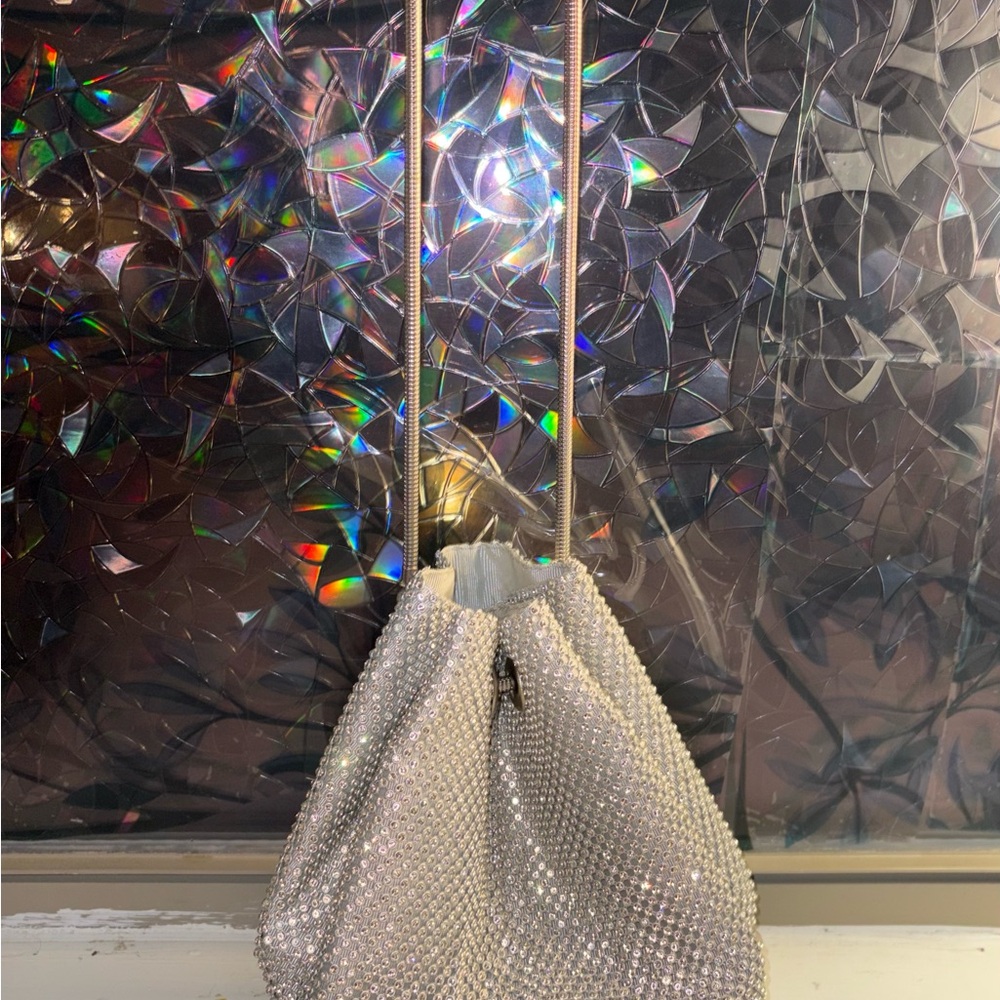 Elegant Silver Women's Bag